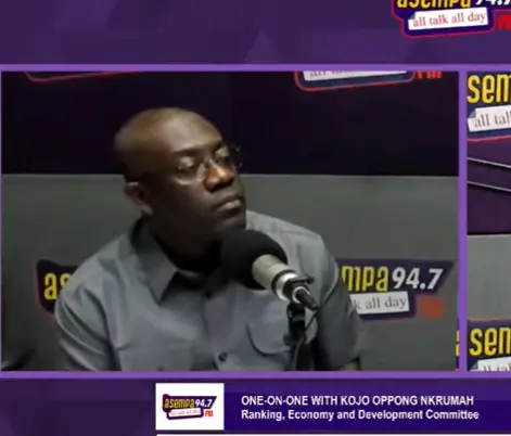 BoG’s actual loss is GH₵34.9bn, not GH₵15bn – Oppong Nkrumah