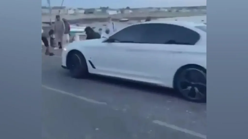 Man charged over incident where car rams into crowd