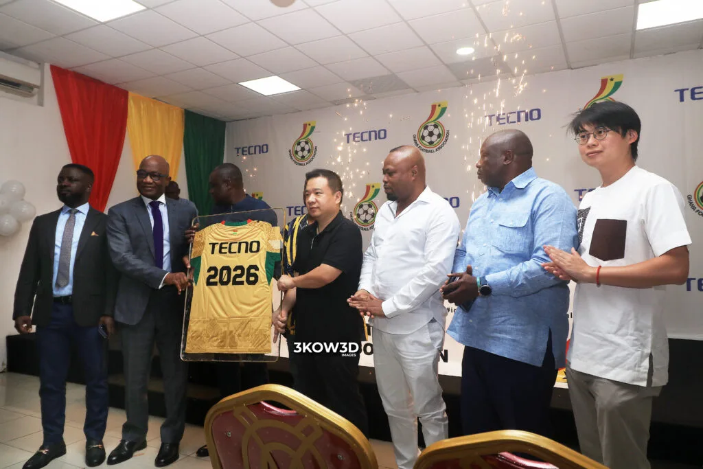 TECNO signs partnership agreement with GFA ahead of Black Stars World Cup campaign