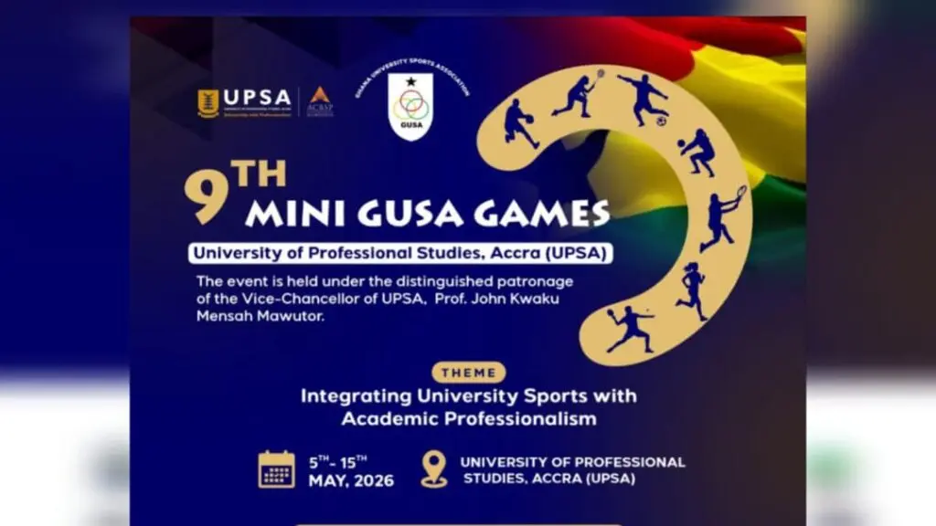 UPSA to host 9th Mini GUSA Games from May 5