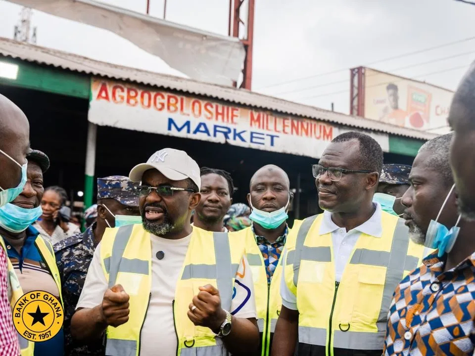BoG Governor joins national clean-up at Agbogbloshie, urges traders to keep cedi notes clean