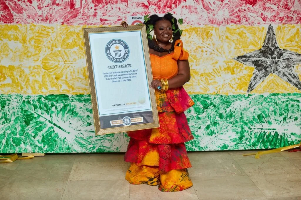 Guinness World Record holder and visual artist Sharon Dede Padiki passes on