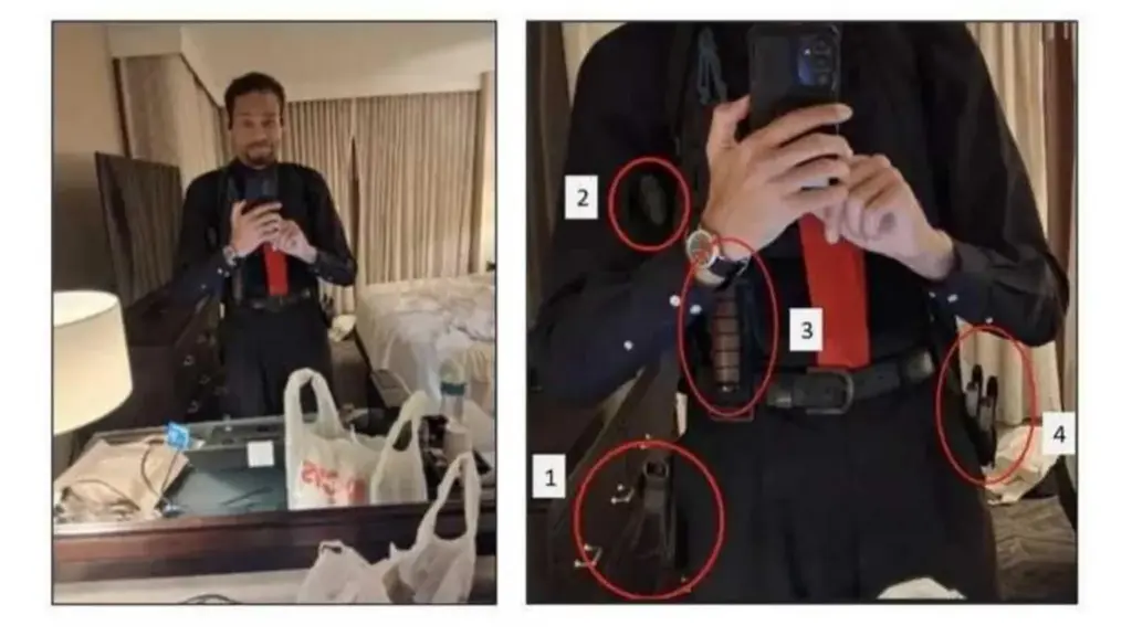 New footage shows how Trump dinner gunman charged through security in four seconds