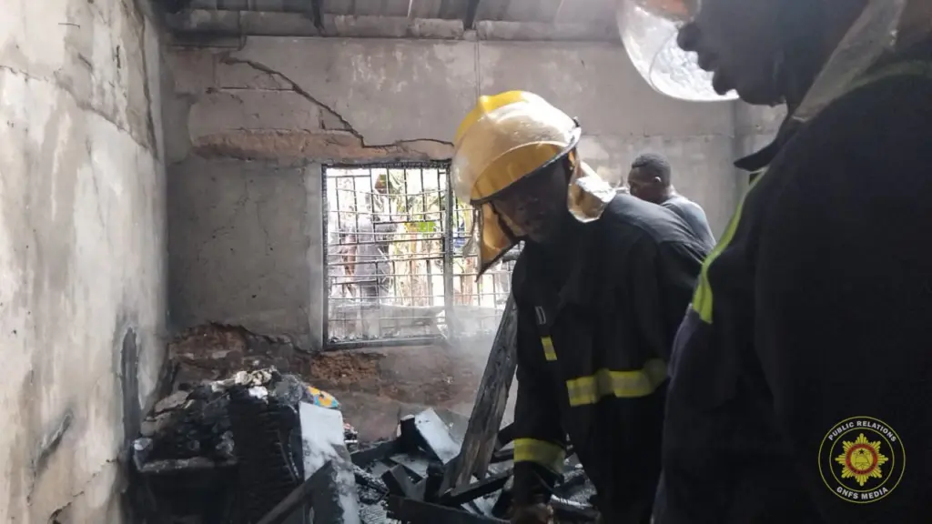 Fire destroys part of 3-bedroom house at Enyan Denkyira