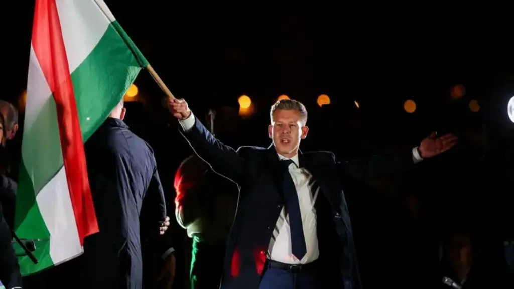 Orbán era swept away by Péter Magyar’s Hungary election landslide