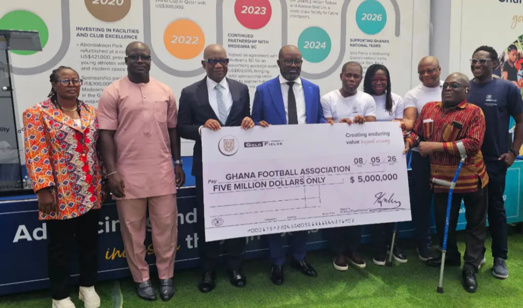 Gold Fields signs $5m sponsorship deal to support Black Stars and women’s football