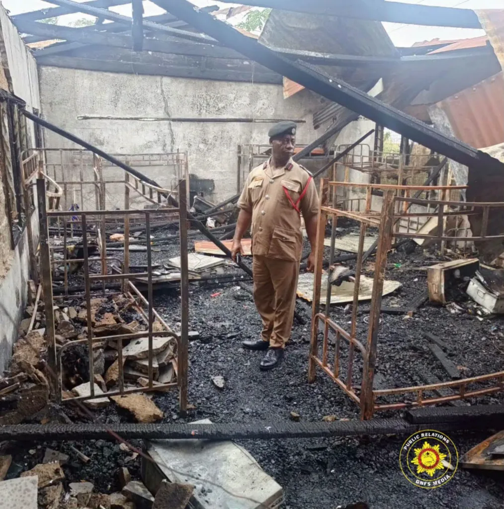 Fire destroys Mim SHS girls’ dormitory