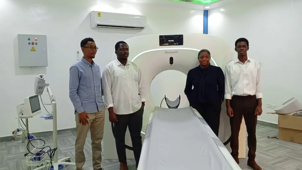 Cassona Global donates advanced CT scanner to DIMER Health Services in Ashanti Region