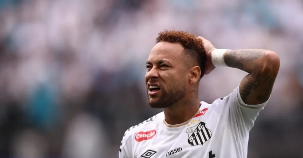 Neymar furious as he is wrongly substituted