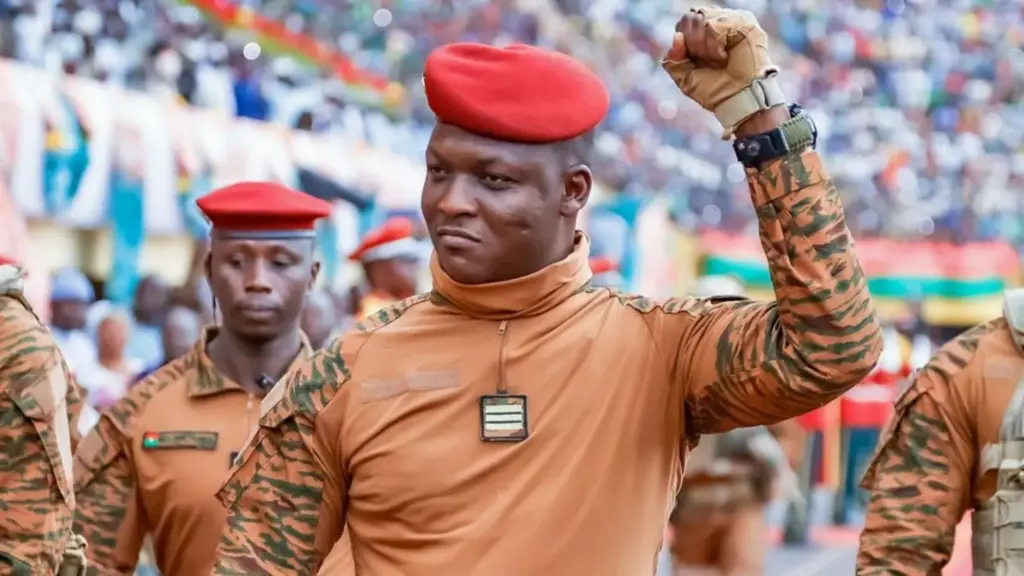 Burkina Faso military leader Traore says ‘forget democracy’
