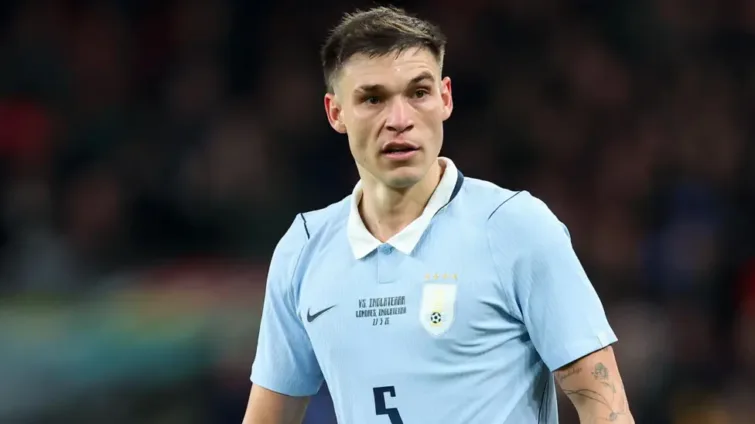 Uruguay pick Man Utd’s Ugarte but Suarez left out