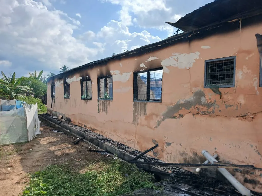Fire guts 25-room house at Assin Akropong, leaves tenants homeless