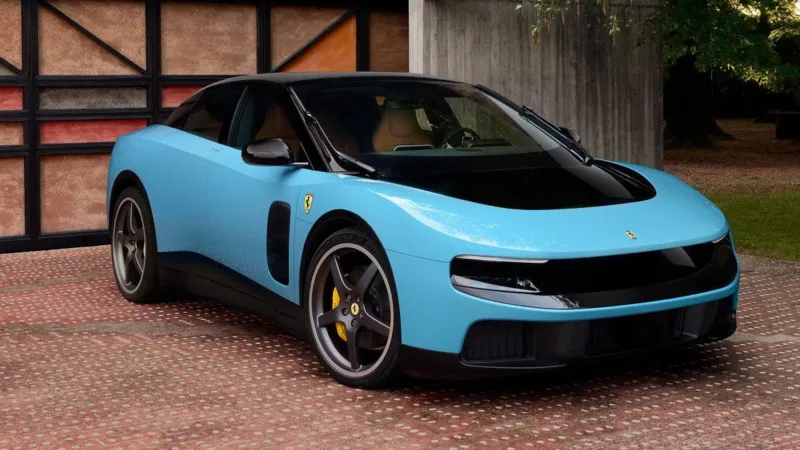 Ferrari unveils first fully electric car