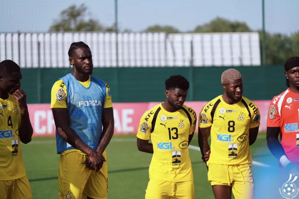Black Stars step up World Cup build-up as six more players join camp in Cardiff