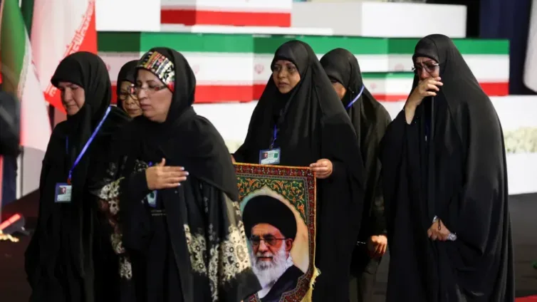 Iran begins public mourning for Ayatollah killed in February