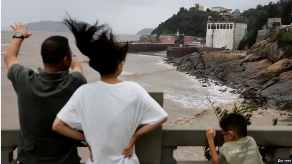 China evacuates nearly two million people as powerful typhoon makes landfall