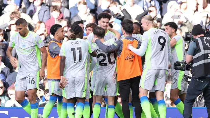O’Reilly scores again as City beat Chelsea and pile pressure on Arsenal