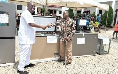 Ablekuma North Assembly supports 61 PWDs with tools, cash