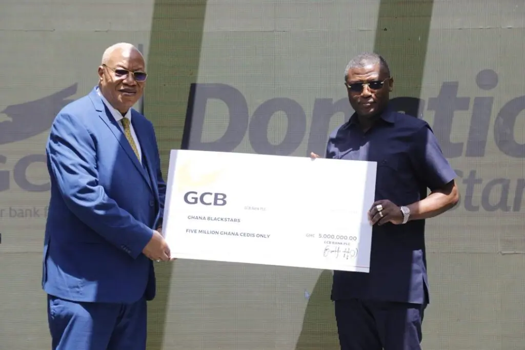 GCB Bank injects GH¢5m into Black Stars’ 2026 World Cup preparations