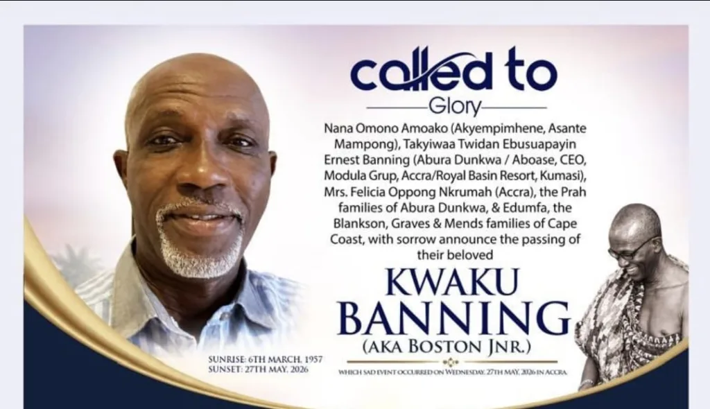 Kwaku Banning aka Boston Jnr