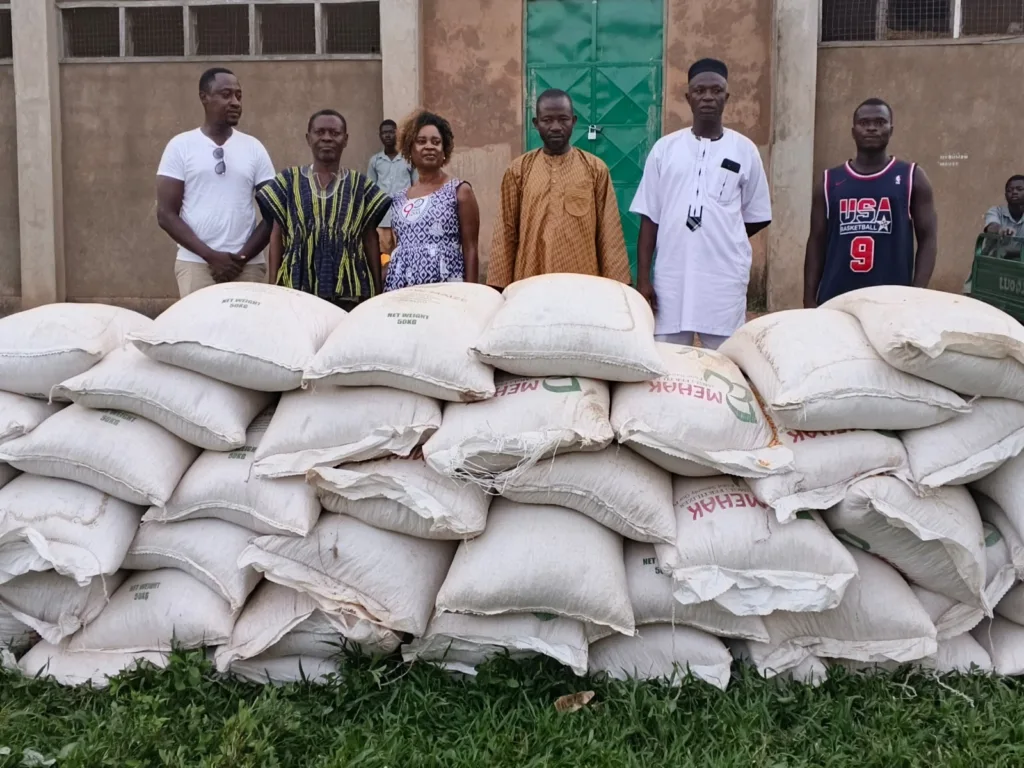 Kpandai Assembly supports schools with maize ahead of lean season