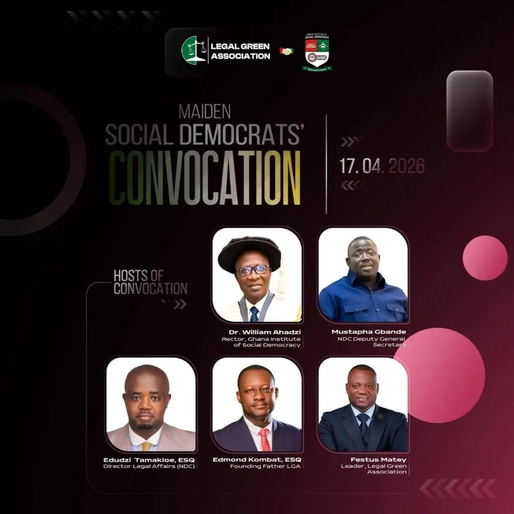 Legal Green Association partners with GISD to host inaugural Social Democrats’ Convocation
