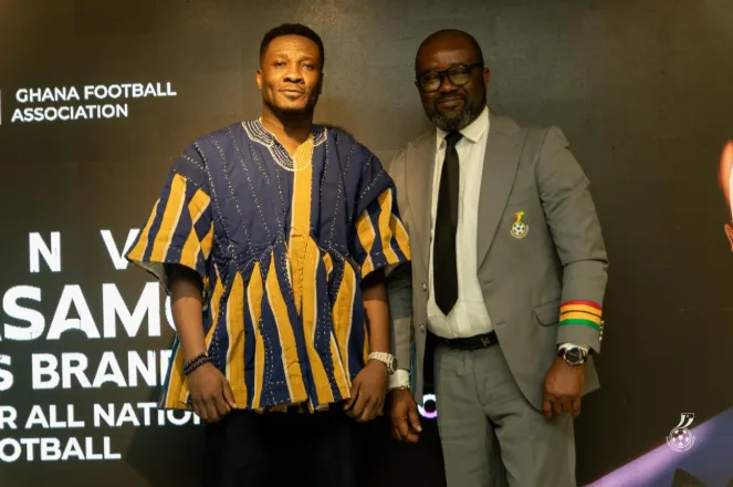 Asamoah Gyan unveiled as ambassador for national teams