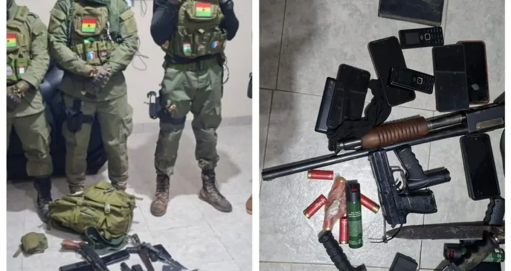 5 arrested for posing as military personnel to attack miners in Ashanti Region