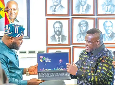 Government distributes 8,500 laptops to support One Million Coders Programme
