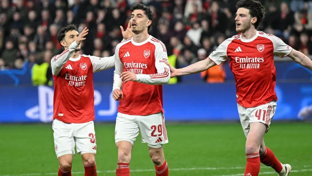 UCL: Arsenal undone by own set-piece weapon as 100% record ends in Germany