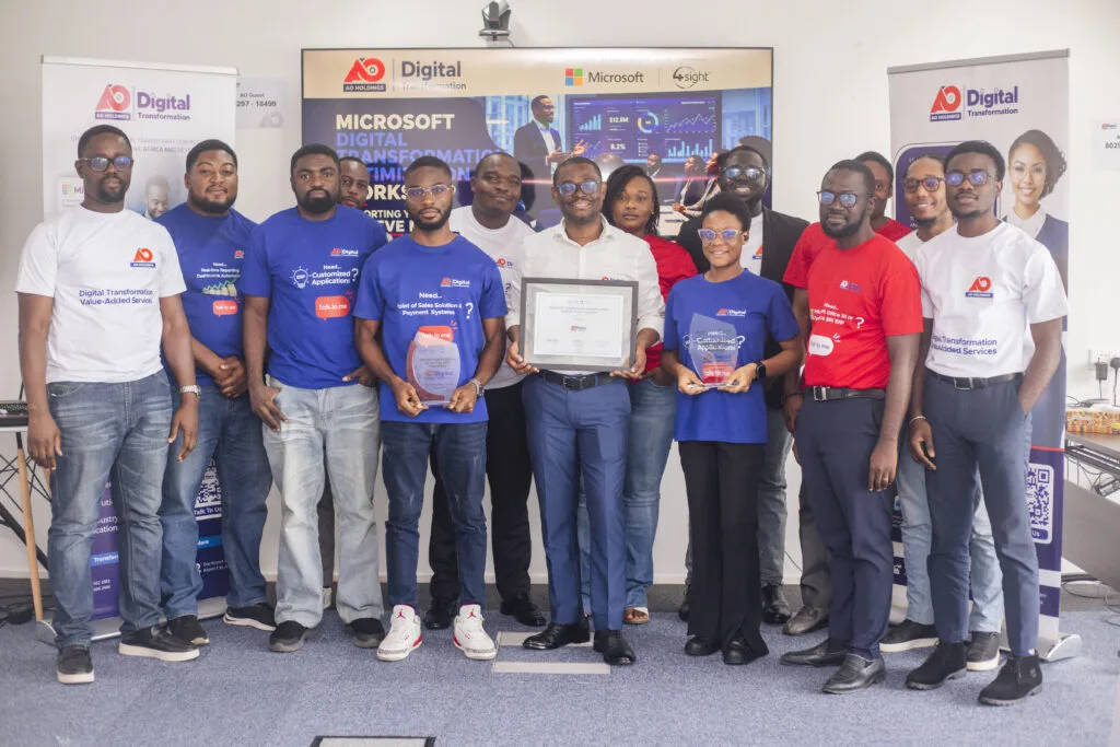 AO Holdings named Microsoft AI Business Solutions Partner and Azure Partner of the Year for West Africa