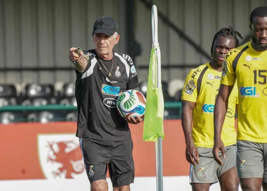 Black Stars hold first training session at Dragon Park ahead of Wales friendly [Photos]