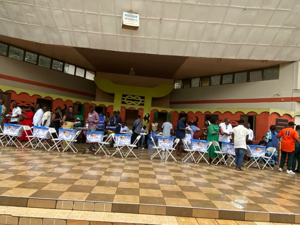 NPP reconvenes Bantama constituency election under heavy security after violent disruption, curses