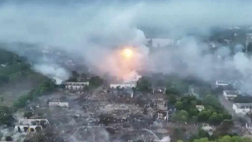 Explosion at China fireworks factory kills 21 people