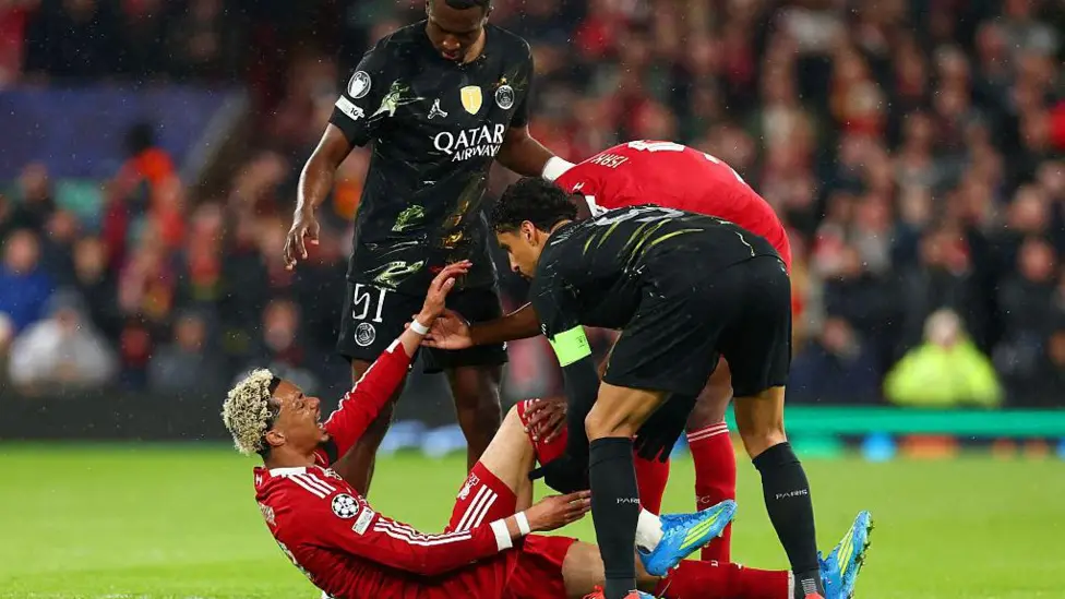 Hugo Ekitike: France forward to miss World Cup after Achilles injury