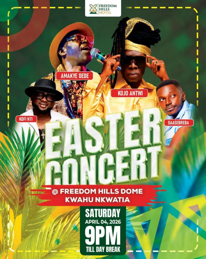 Easter festivities light up as Kojo Antwi performs in Kwahu and New York