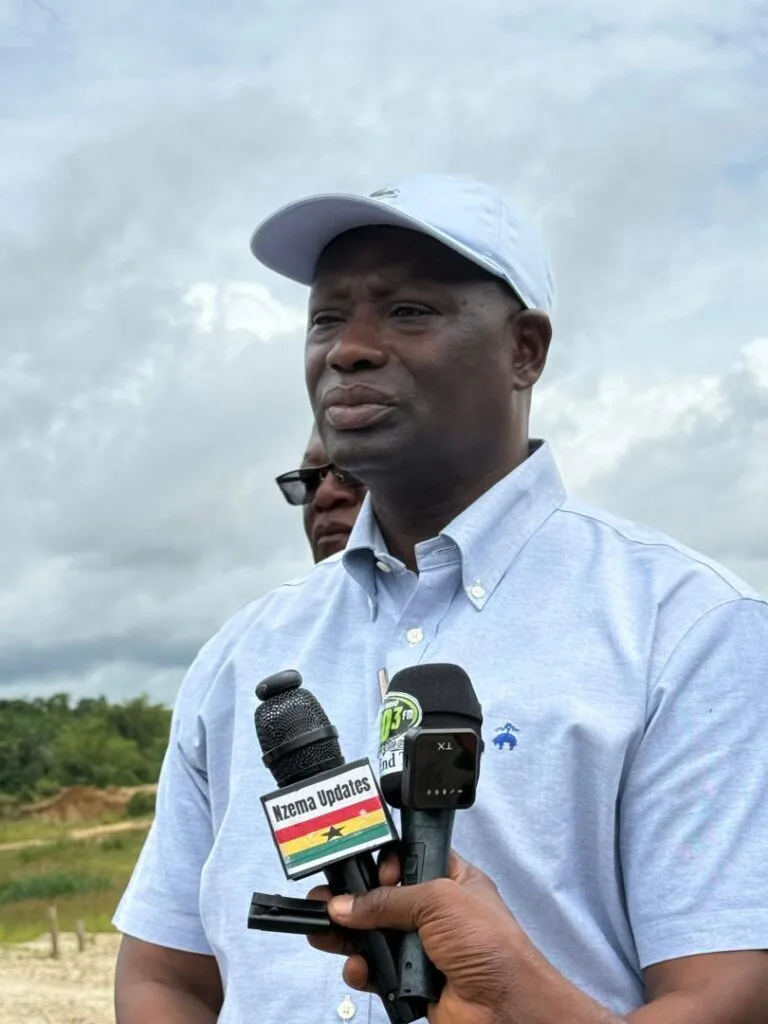 Galamsey: Lands Minister spearheads 800-acre reclamation drive in Nkroful