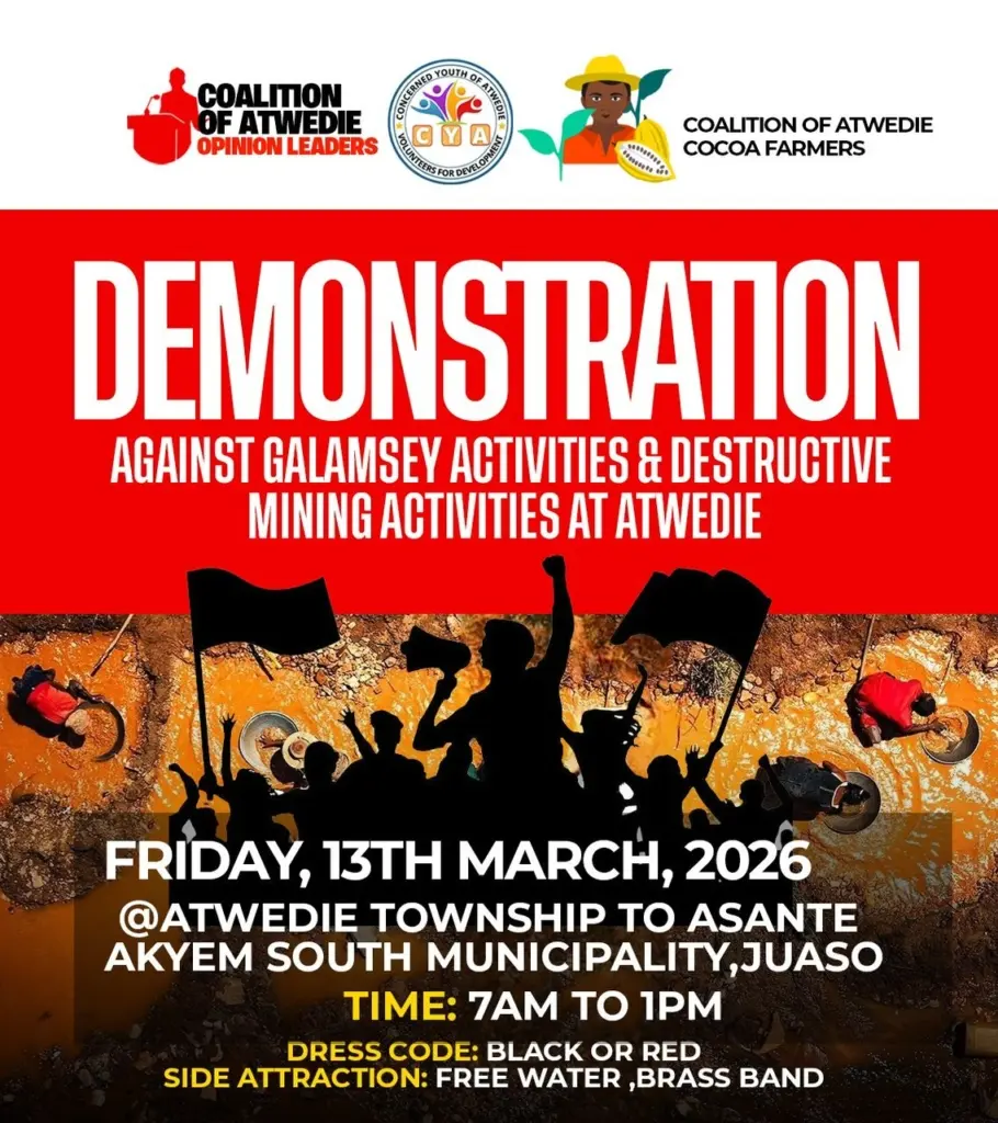 Anti-Galamsey demonstration in Asante Akyem halted by an interim court injunction