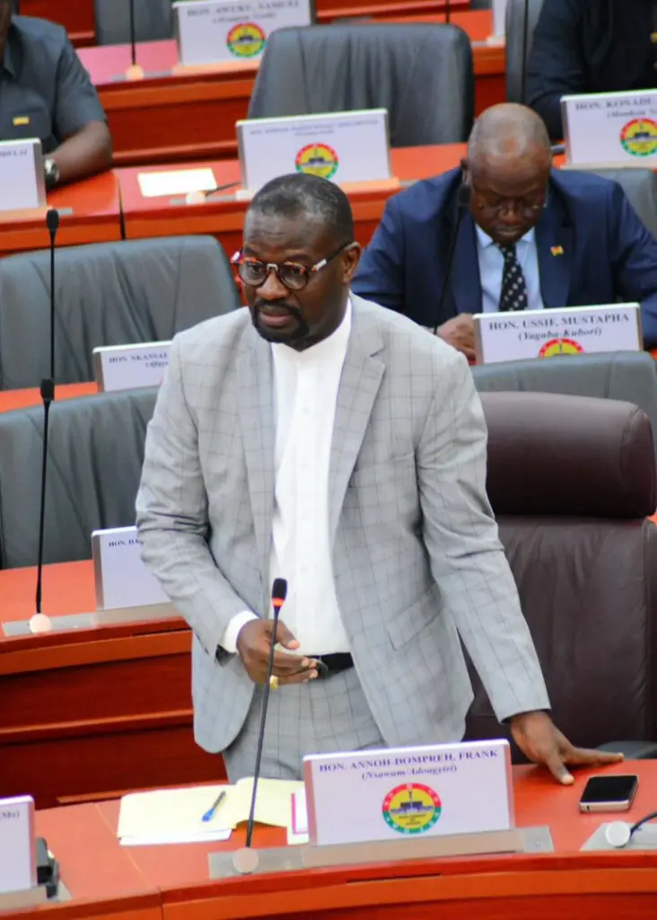 Annoh-Dompreh criticises Majority Leader over failure to schedule Minority’s motions