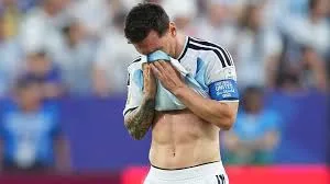 Emotional Messi explains tears after Argentina goal
