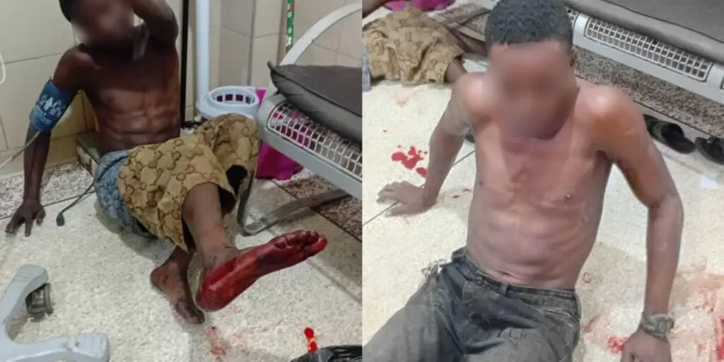 Two shot as Policeman foils robbery on judge’s home