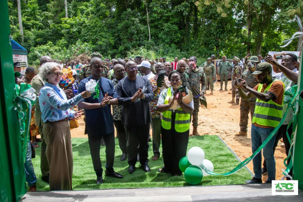 10 new forest protection camps commissioned in Ghana to combat galamsey, logging