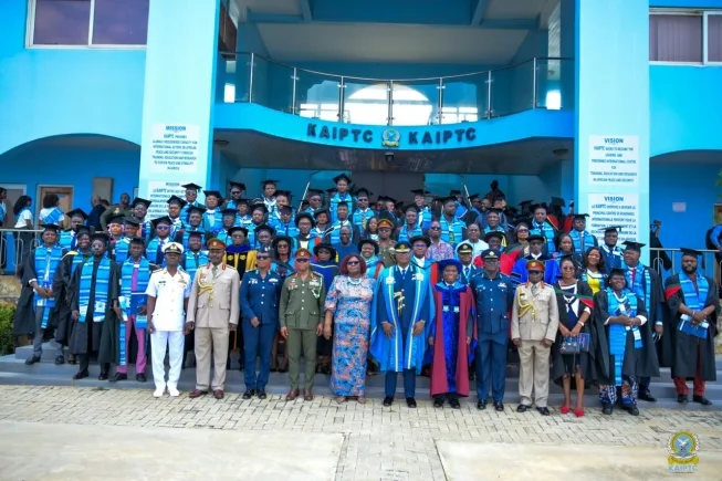 162 graduates pass out as KAIPTC holds 15th graduation ceremony