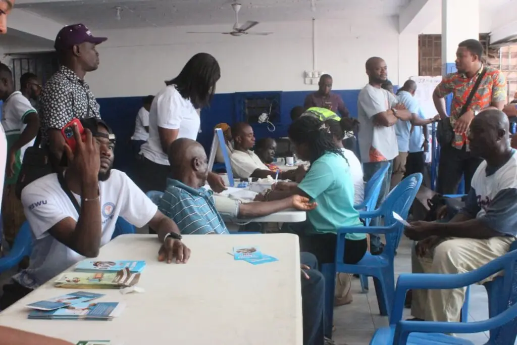 Ho MP organises free eye screening for drivers and mates to boost road safety