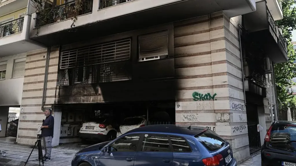 Greek politician’s mother dies of wounds after arson attack