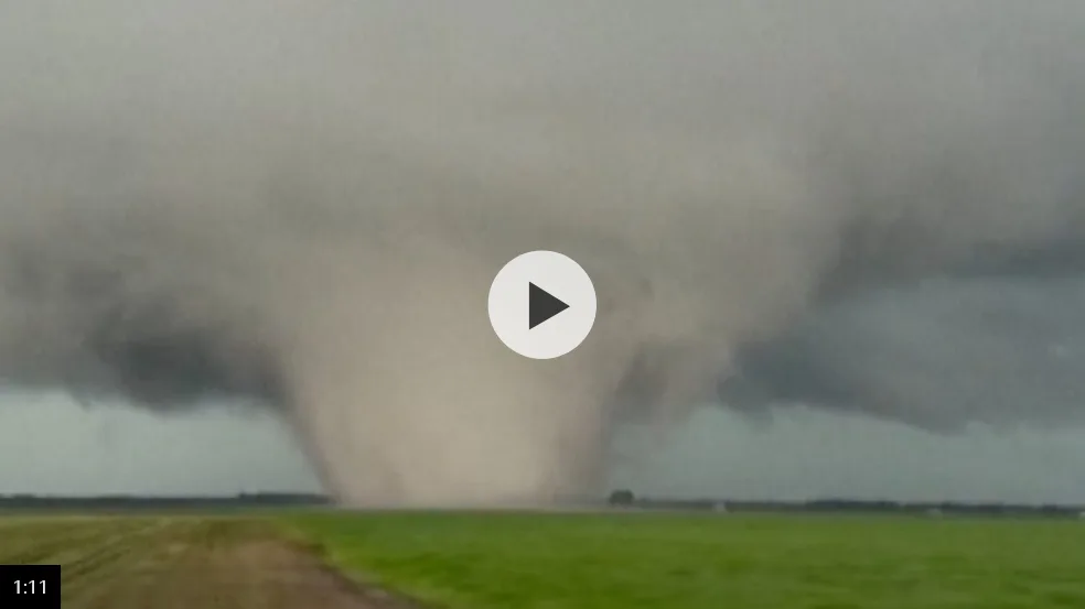 Storm chaser digs man out of rubble after tornadoes rip through US Midwest