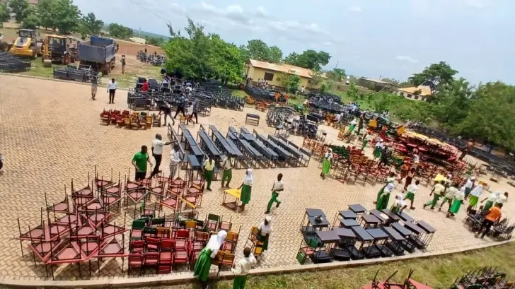 School furniture handed over to Nkwanta North Education directorate