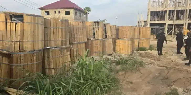 CID recovers over 100 tonnes of stolen ECG cables in Tema raid