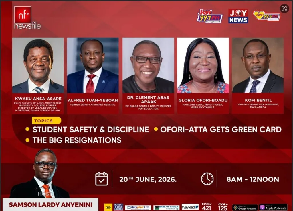 This Saturday on Newsfile: Student safety and discipline, Ofori-Atta’s Green Card and big resignations