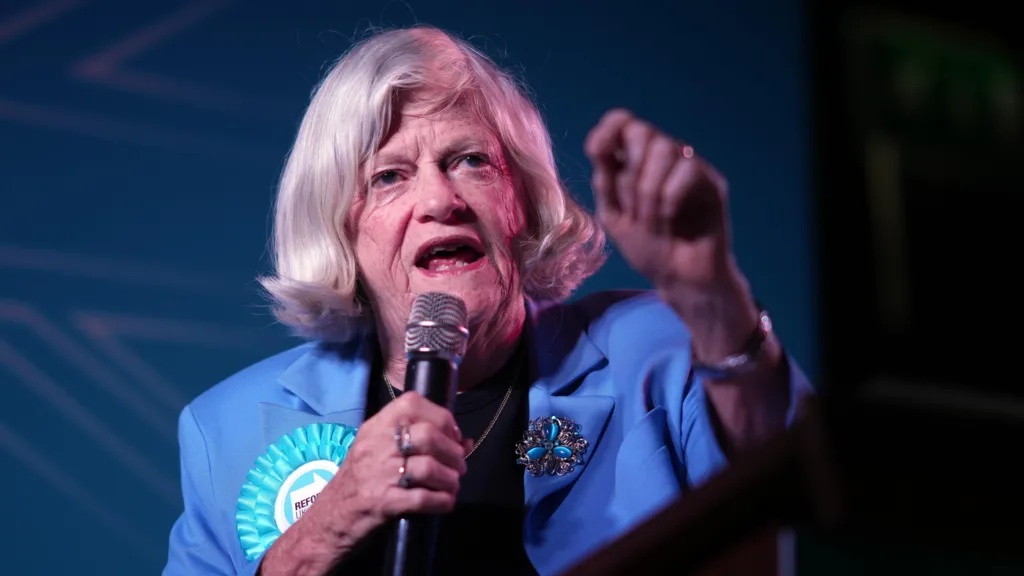 Man arrested on suspicion of murder of Ann Widdecombe, police say